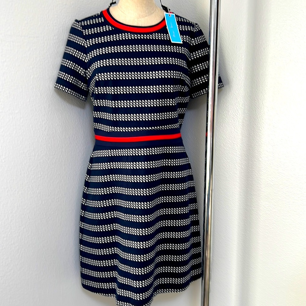 Dropper James Star Print Dress NWT size M